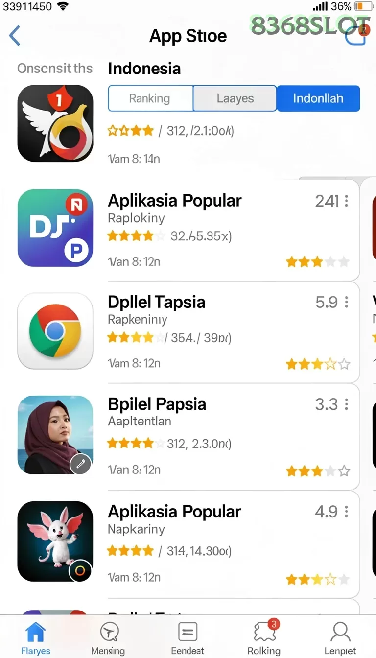 Cuplikan layar PENASLOT — halaman utama